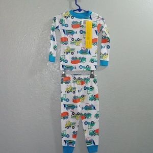 PJ & Me truck pajama set
